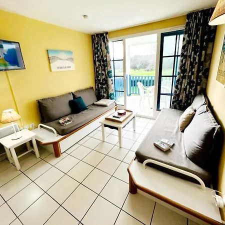 Apartman 4-7 Pers Grande Terrasse Vue Golf Acces Piscine Et Ocean *