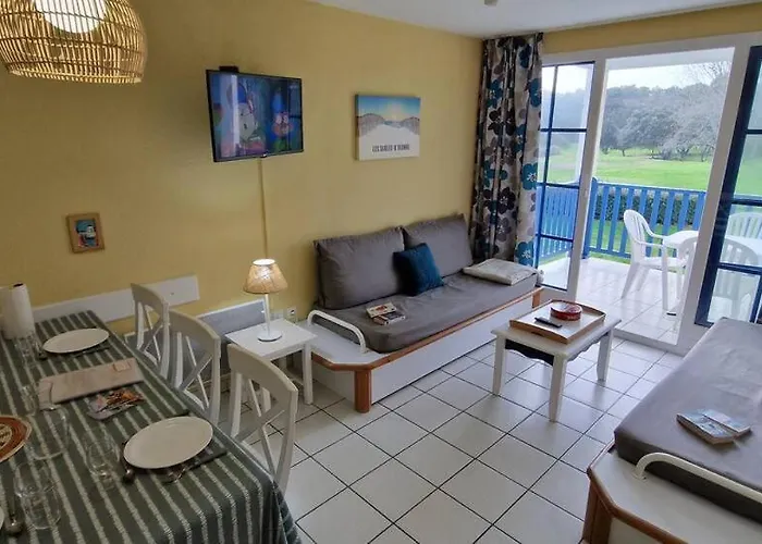 דירה 4-7 Pers Grande Terrasse Vue Golf Acces Piscine Et Ocean