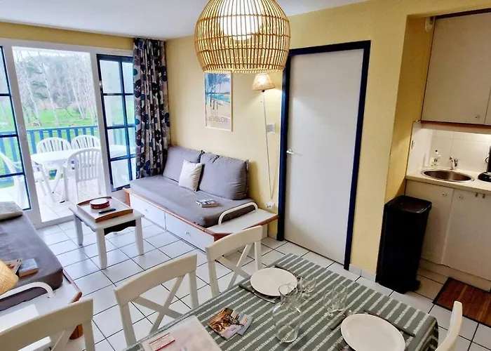 4-7 Pers Grande Terrasse Vue Golf Acces Piscine Et Ocean דירה Talmont-Saint-Hilaire