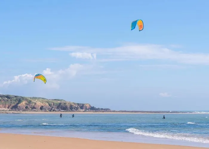 4-7 Pers Grande Terrasse Vue Golf Acces Piscine Et Ocean דירה